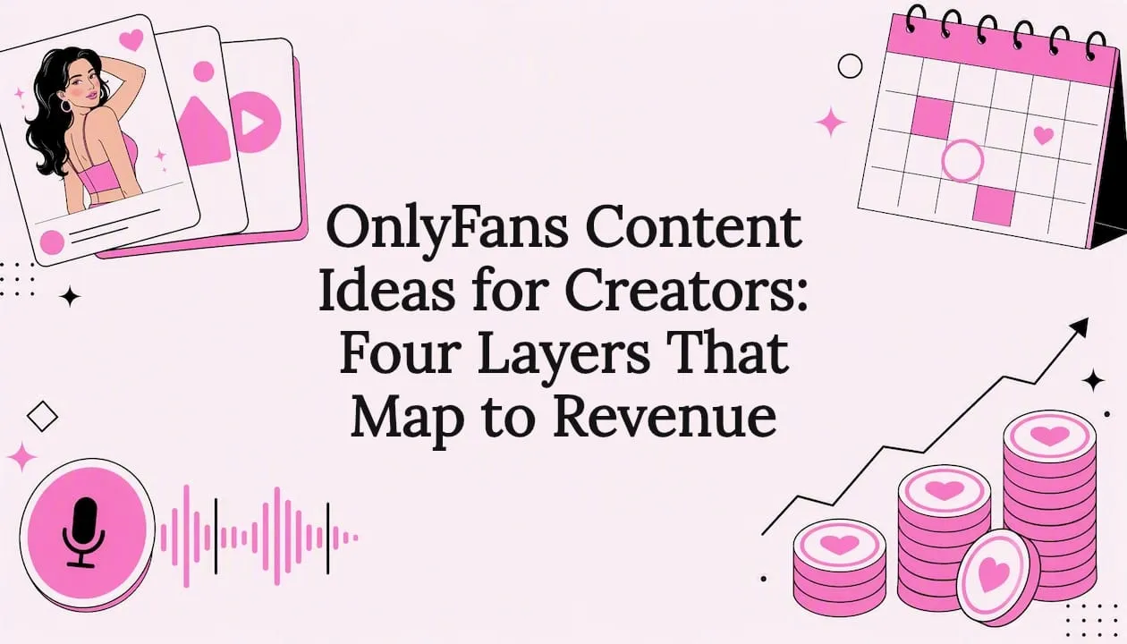 Four content layers framing revenue ideas
